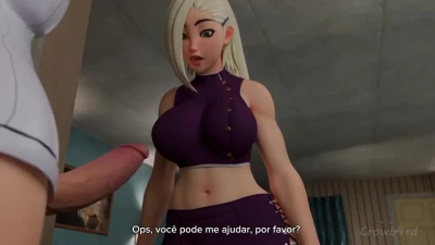 Forbidden jutsu:Ino x Hinata PT-BR