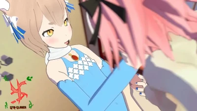 Felix Argyle x Astolfo frottage