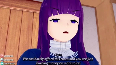 Frieren and the Cursed Grimoire