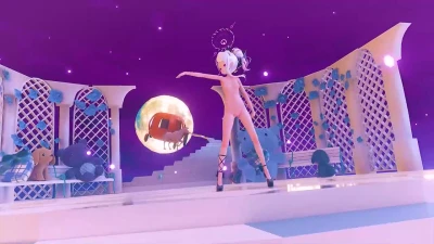 Sorasaki Hina     ヒアソビ  Hiasobi │ 【Blue Archive MMD 】
