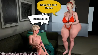 mama me ayuda #bigass #bigtits #3d#mother