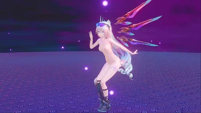 Silver Wolf LV.999     モニタリング Remix │ 【HSR MMD 】