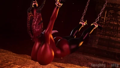 Demon in Chained Agony