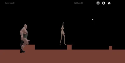 Naked Run 1.0 Game play