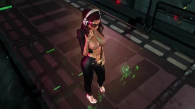 Cunning bitch Lara Croft quickly adapted after being thrown into future