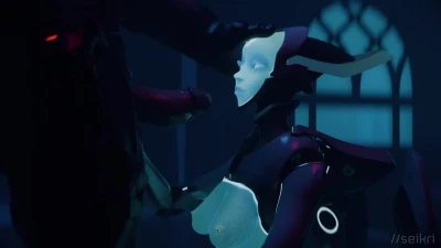 Echo sucking Soldier 76 s fatty
