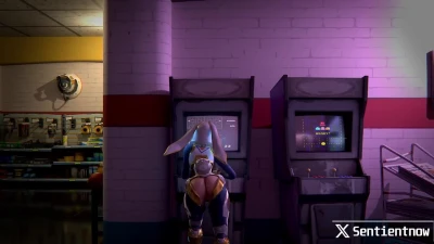 Pov Bunnii O Hare At the Arcade