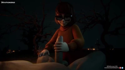 Velma Halloween Handjob
