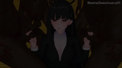 Tsukatsuki Rio BBC Gangbang — Blue Archive