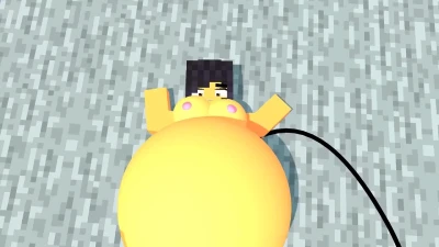 Aphmau body inflation minecraft animation (giant pump)