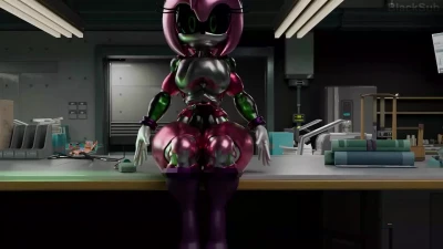 Rougue Trying To Steal Chaos Emerald From Trail s Metal Amy Ends Up Getting Fucked [LEGENDADO PT-BR]