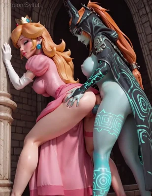 Midna x Peach fota on female