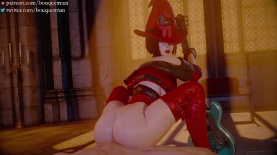 Ino reverse cowgirl