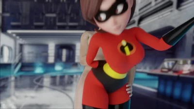 Helen red suit 2