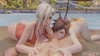 Mercy n' Tracer SummerTime